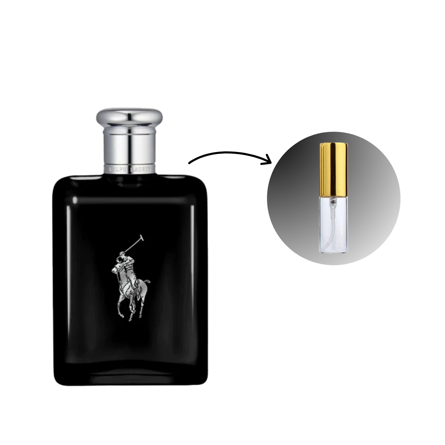 RALPH LAUREN -Polo Black EDP - Decant