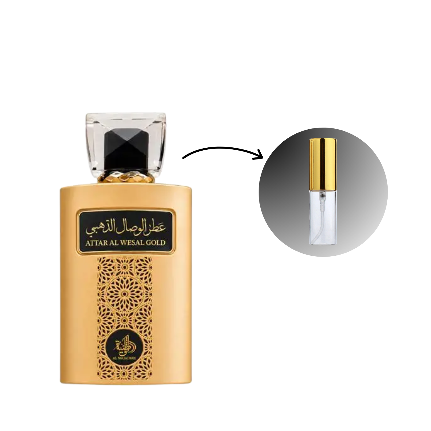 AL WATANIAH - Attar Al Wesal Gold EDP - Decant