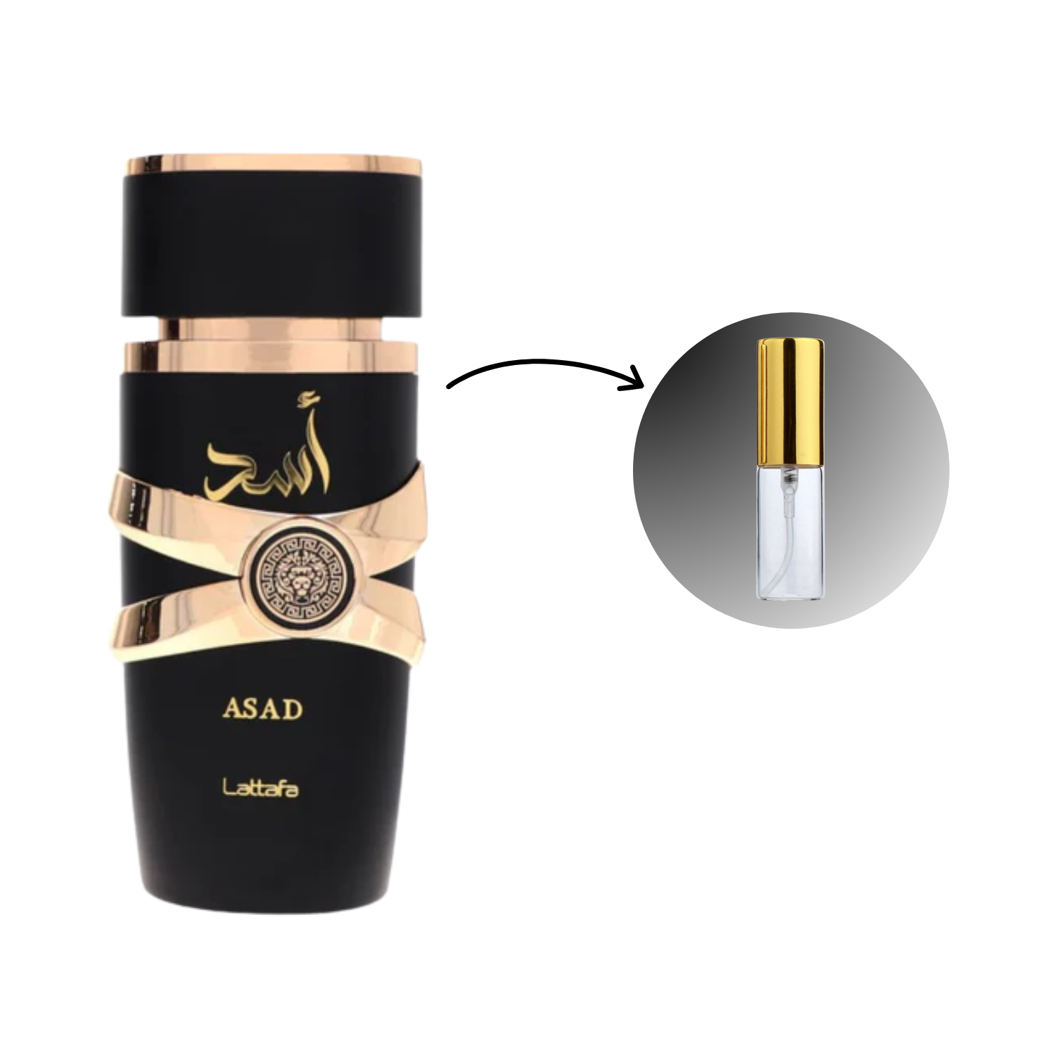 LATTAFA - Asad Tradicional EDP   -      Decant