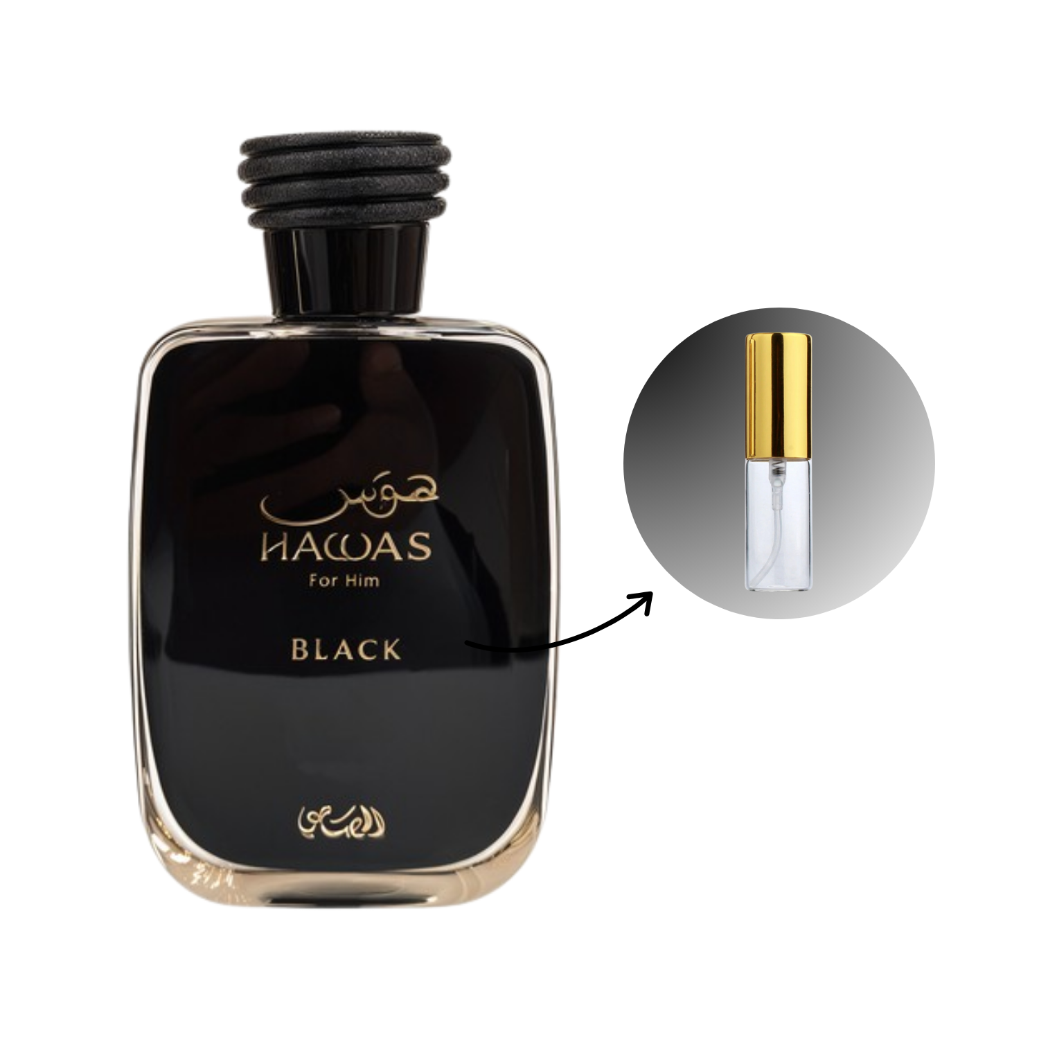 RASASI - Hawas Black EDP - Decant