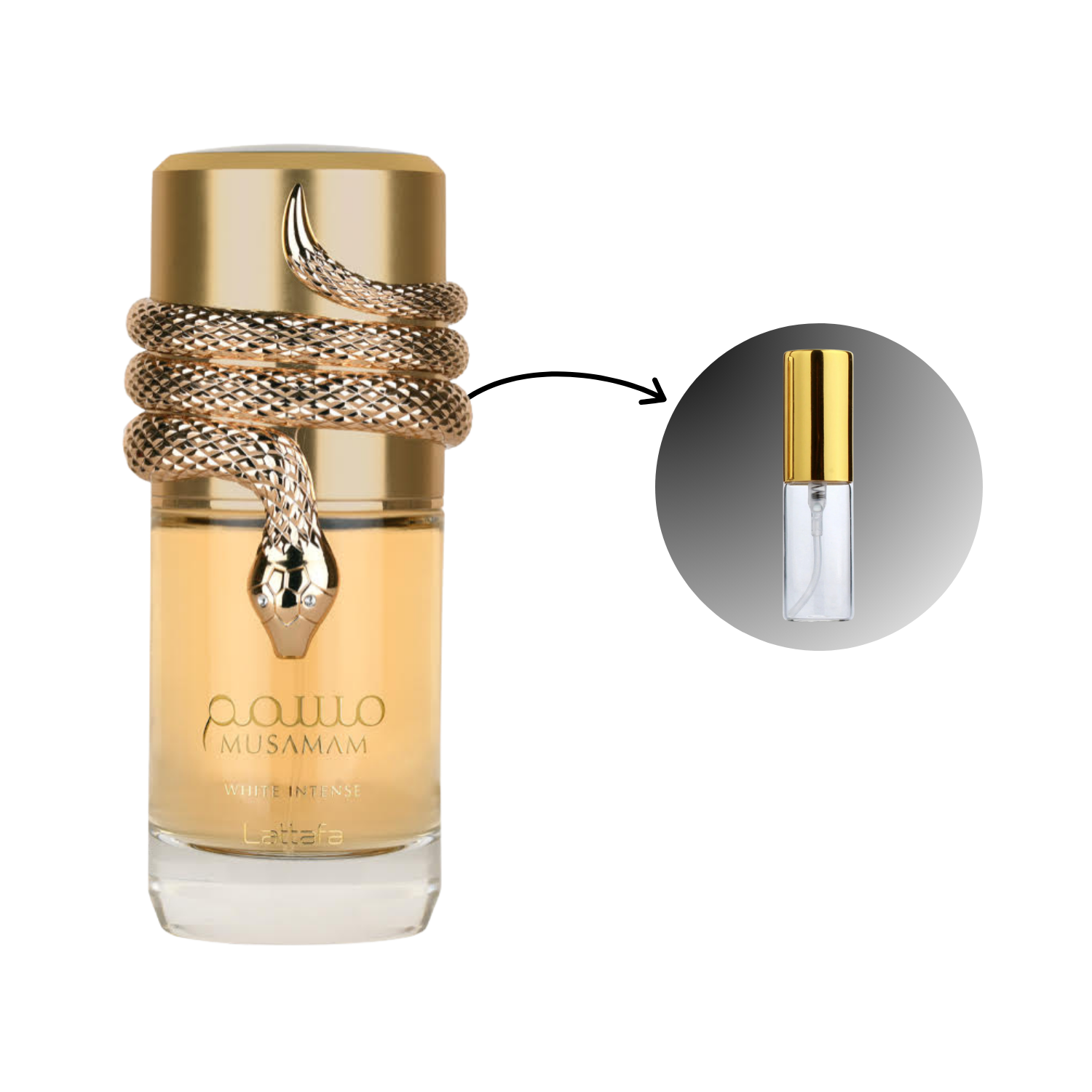 LATTAFA - Musamam White Intense EDP - Decant