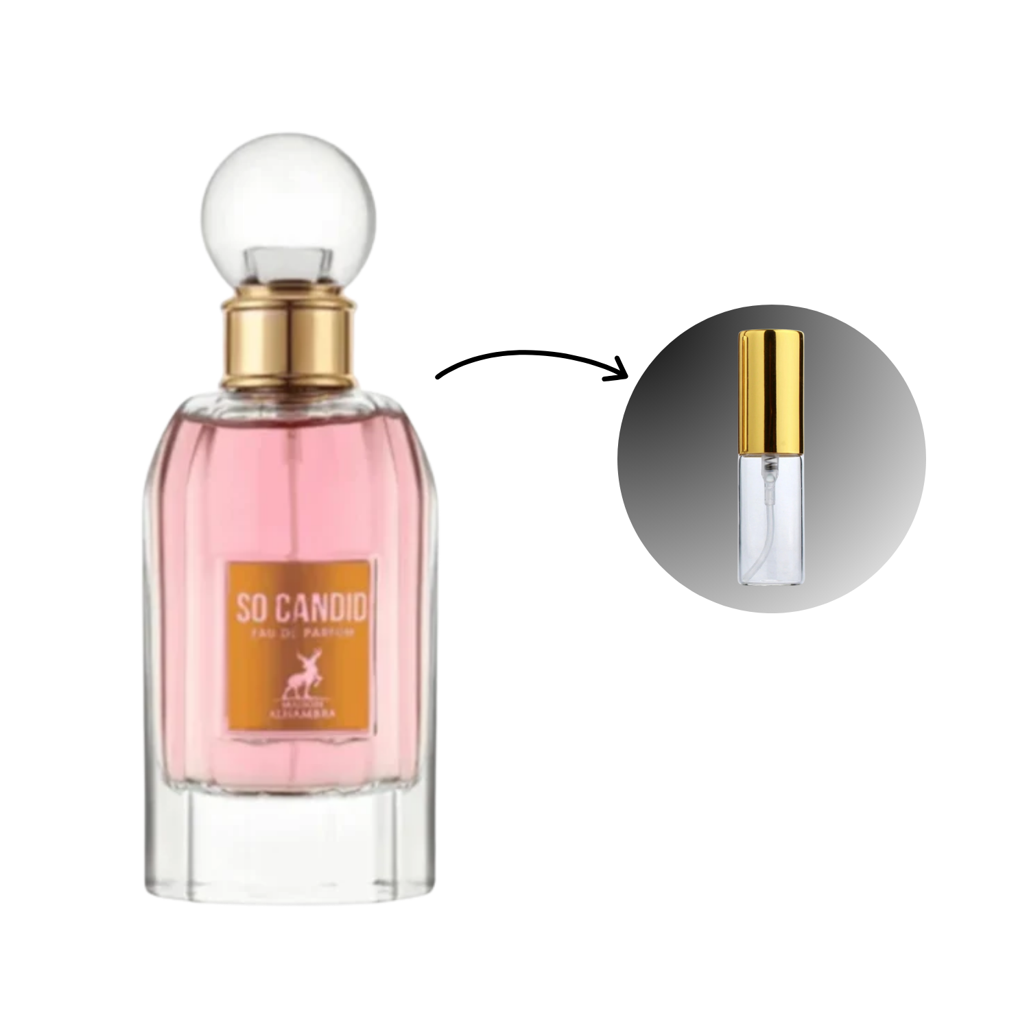 MAISON ALHAMBRA - So Candid Pour Femme EDP - Decant