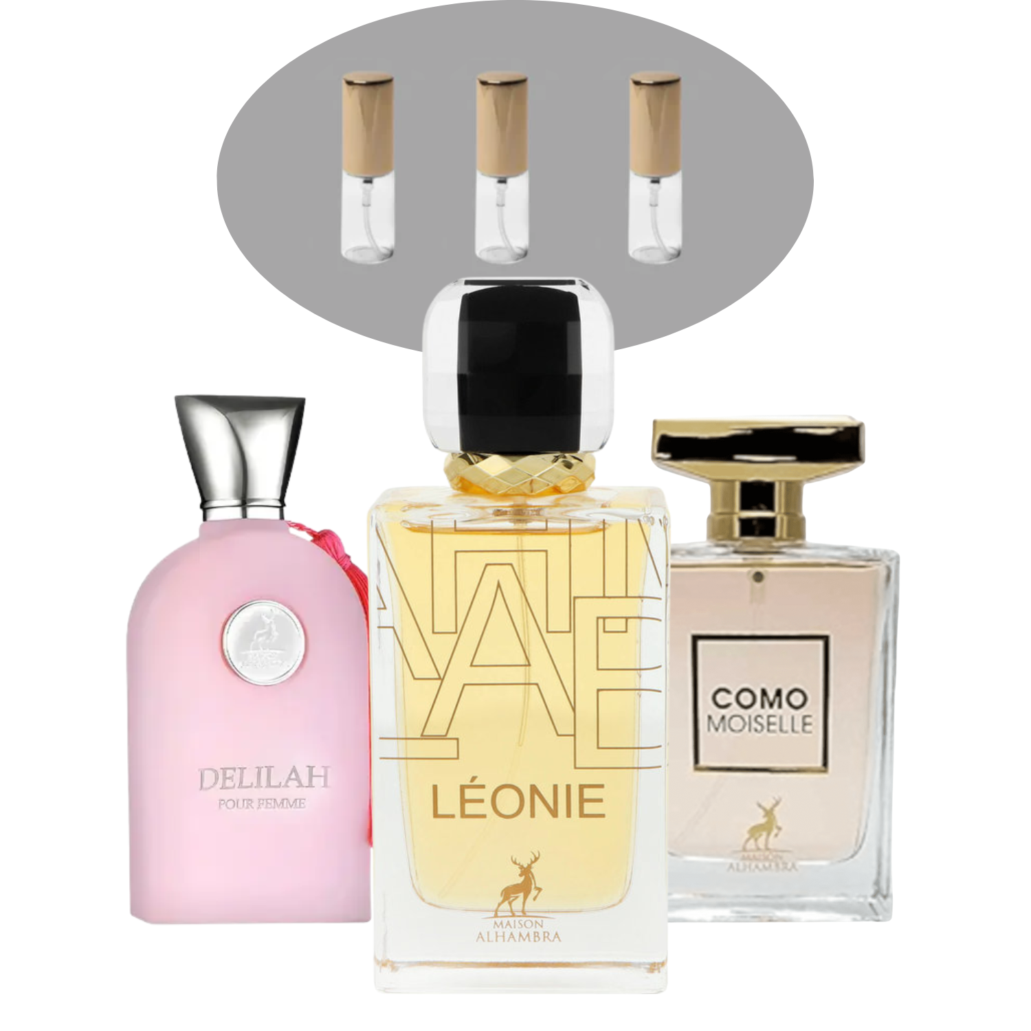 COMBO EMPODERADA - Delilah, Leonie e Como Moiselle - Decant ORIGINAL