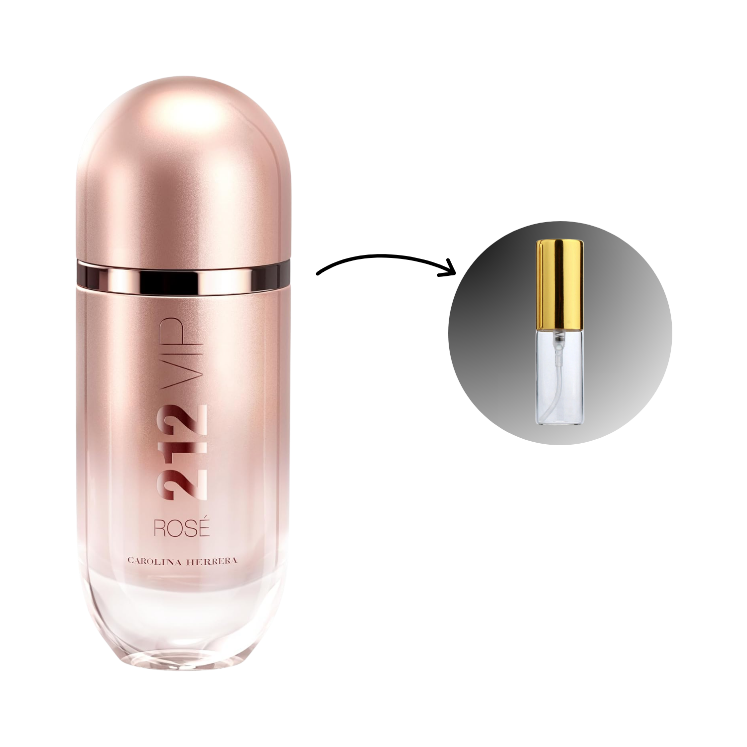 CAROLINA HERRERA - 212 Vip Rose EDP - Decant