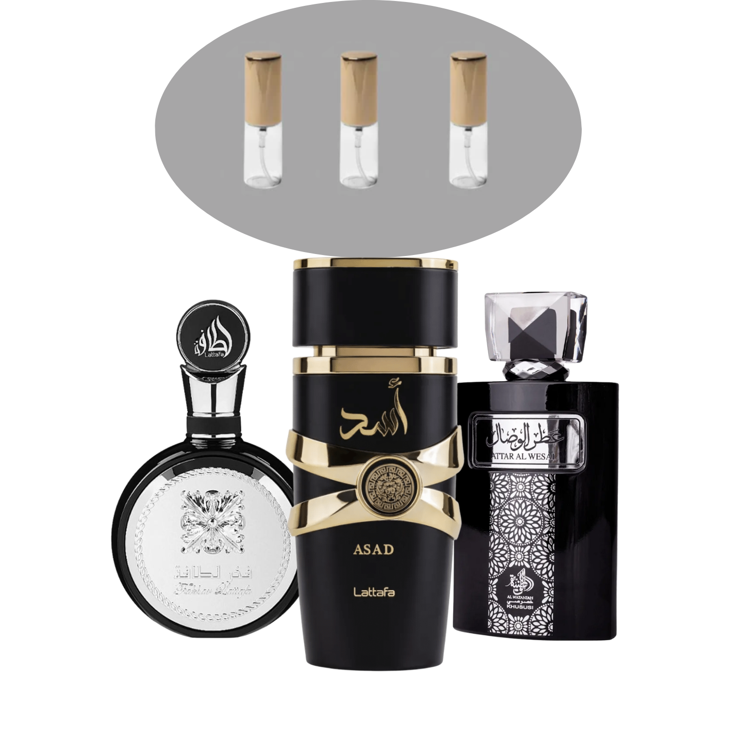 COMBO SEGREDO DO IMPERADOR - Fakhar Black, Asad e Attar Al Wesal