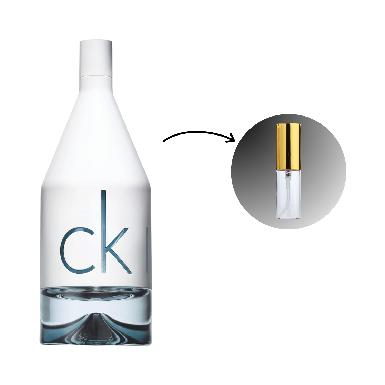 CALVIN KLLEIN - Ckin2u Him EDT - Decant