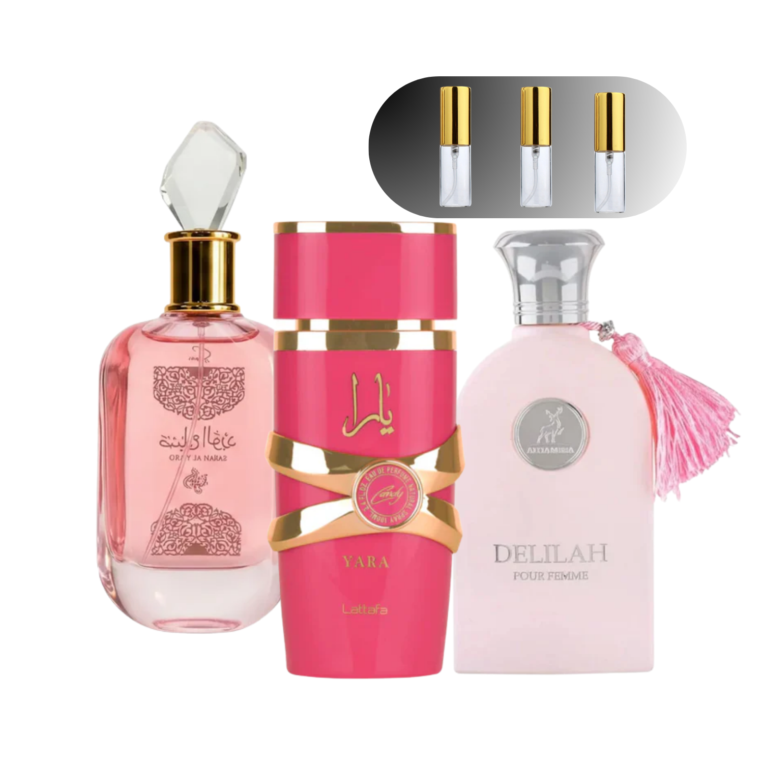 Kit Dolce Lumière - Sabah Sugar + Yara Candy + Delilah
