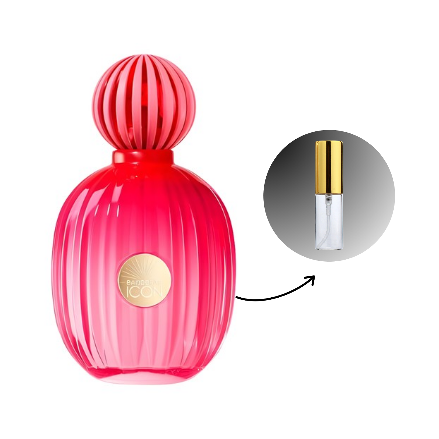 ANTONIO BANDERAS - The Icon Woman EDT - Decant