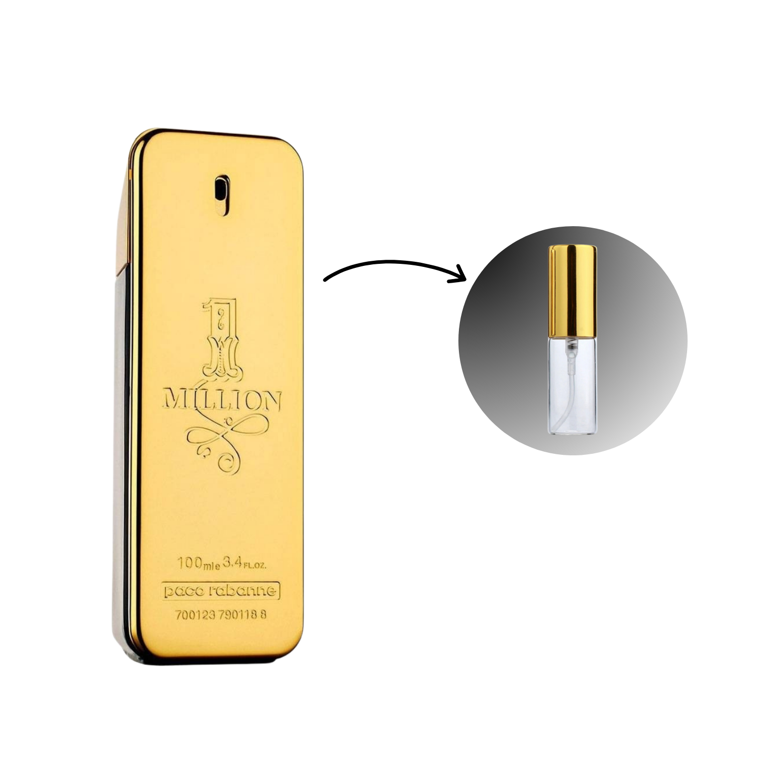 RABANNE - 1 Million EDT - Decant