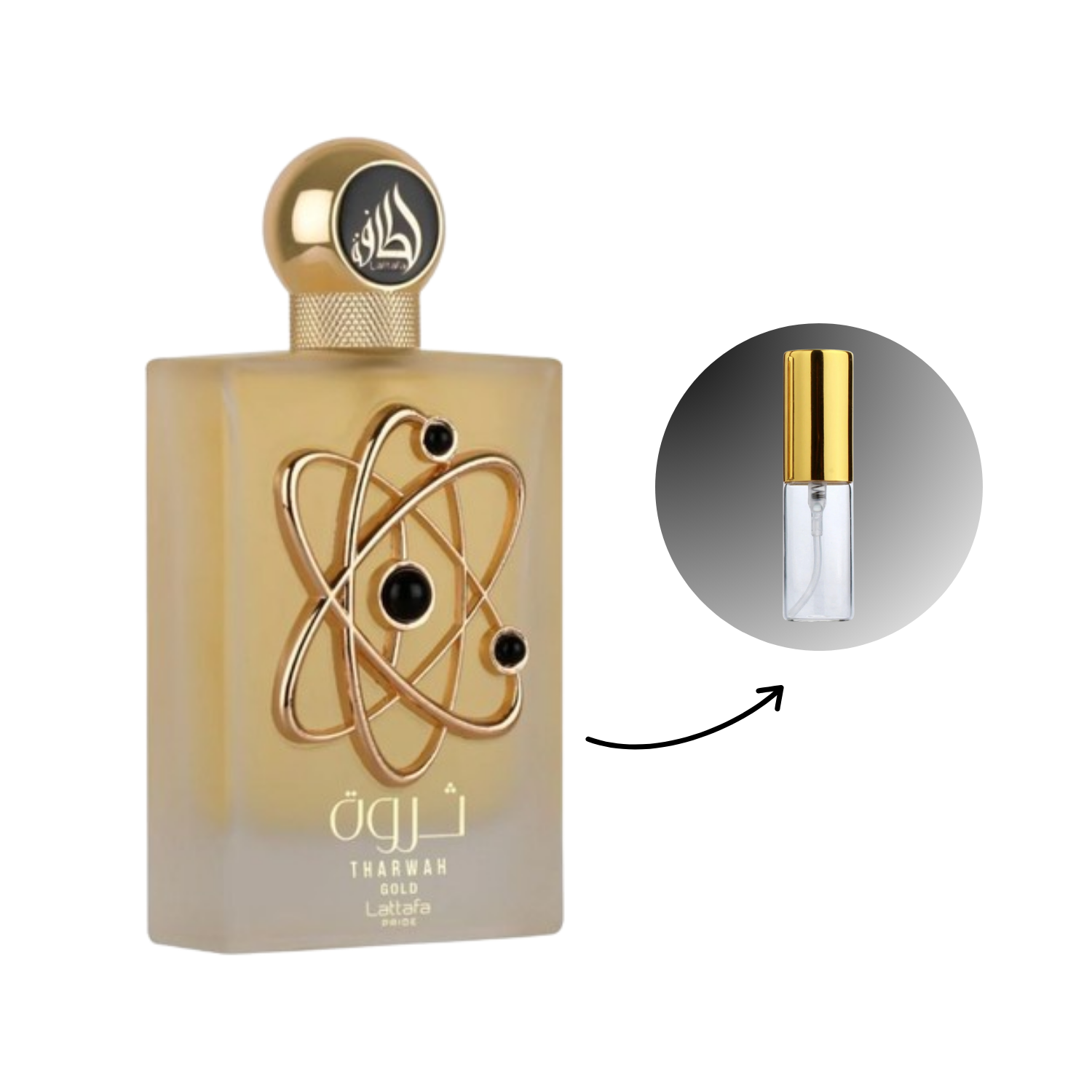 LATTAFA - Tharwah Gold EDP - Decant
